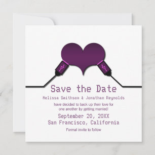 Invitación de Guardar Fecha de Conexión de Amor US
