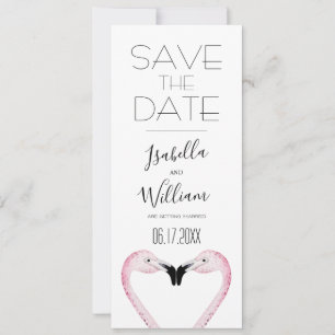 Invitación de guardar la fecha de boda de palma ro
