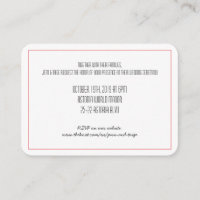 Invitación de guardar la fecha de Red Knot | tarje