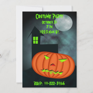 Invitación de Halloween