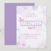 Invitación de Halloween