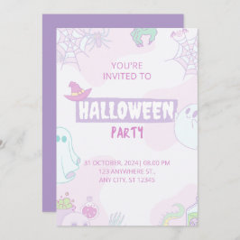 Invitación de Halloween