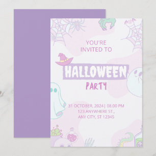 Invitación de Halloween