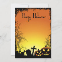invitación de halloween