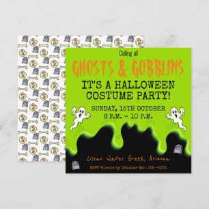 Invitación de Halloween