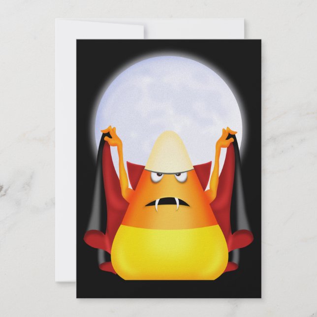 Invitación de Halloween (Anverso)