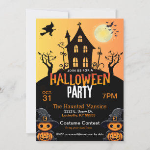 Invitación de Halloween