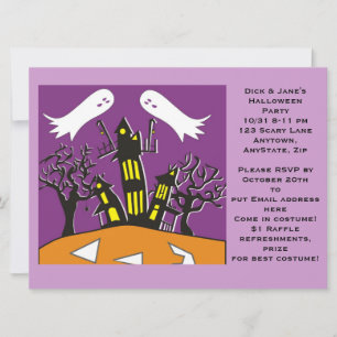 Invitación de Halloween