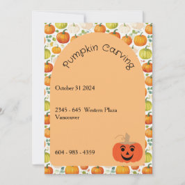 Invitación de Halloween