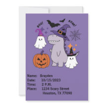 Invitación de Halloween