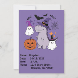 Invitación de Halloween