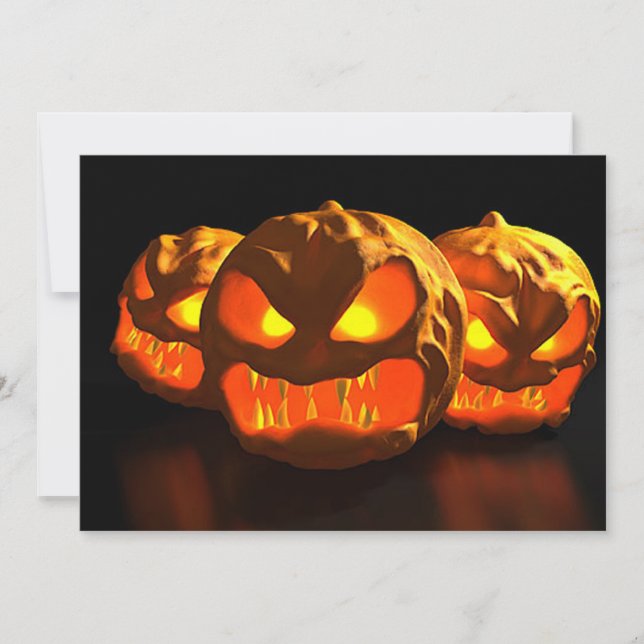 Invitación de Halloween (Anverso)