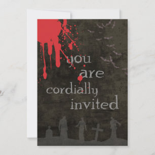 Invitación de Halloween