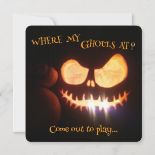 Invitación de Halloween