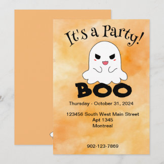 Invitación de Halloween