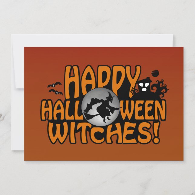 Invitación de Halloween (Anverso)