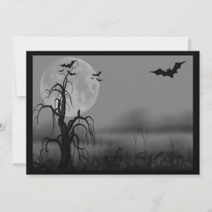 Invitación de Halloween, Boda, Cumpleaños Dieciséi