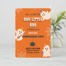 Invitación de Halloween de cumpleaños