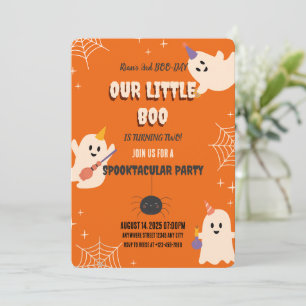 Invitación de Halloween de cumpleaños