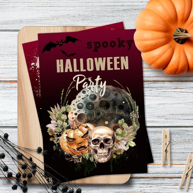 Invitación de Halloween de Fiesta de disfraces mís (Subido por el creador)