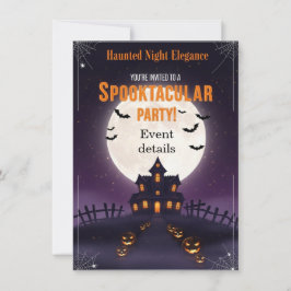 Invitación de Halloween de Noche de Brujas | Fiest