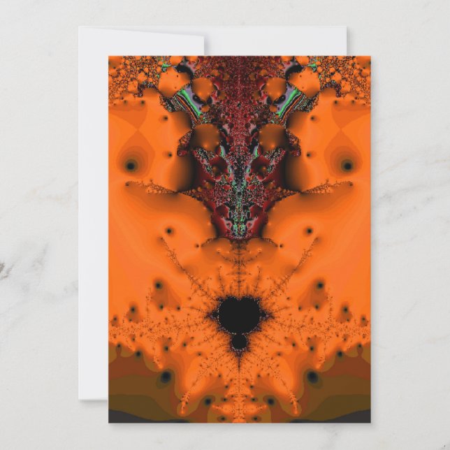 Invitación de Halloween de Voodoo Spirit (Anverso)