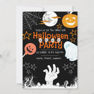 Invitación de Halloween / Fiesta de Halloween para
