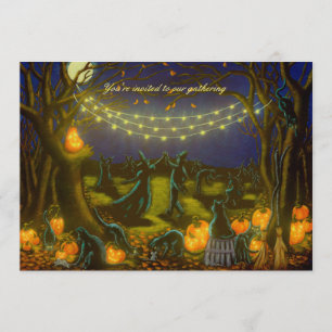 Invitación de Halloween/fiesta/invitaciones de bod