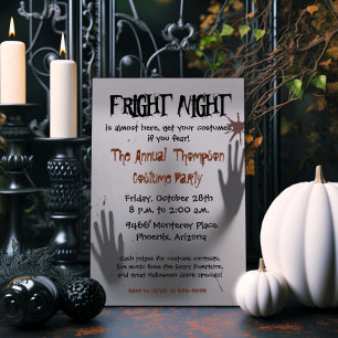Invitación de Halloween Noche de Terror