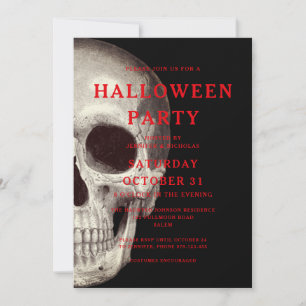 Invitación de Halloween para Adultos Adultos de Bl