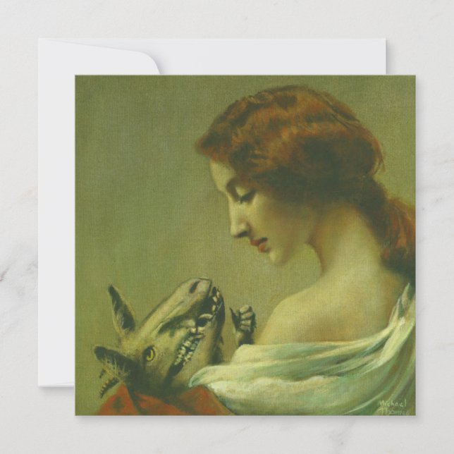 Invitación de Halloween rara (Anverso)