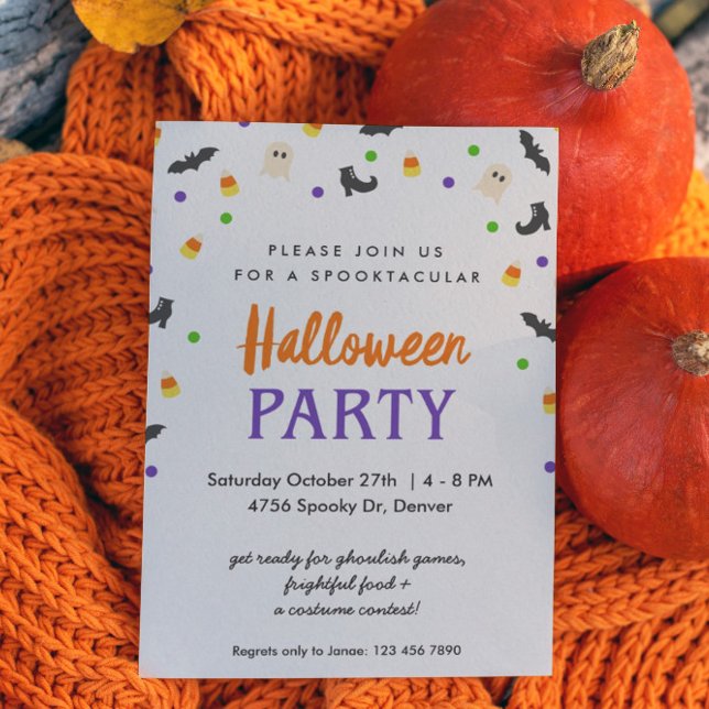 Invitación de Halloween | Spooktacular | FIESTA (Subido por el creador)