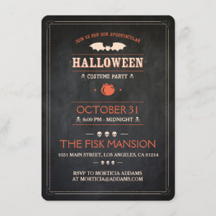 Invitación de Halloween: Spooktacular - Personaliz