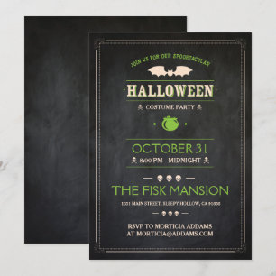 Invitación de Halloween: Spooktacular - Personaliz