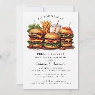 Invitación de Hamburguesas