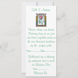 Invitación de Handfasting