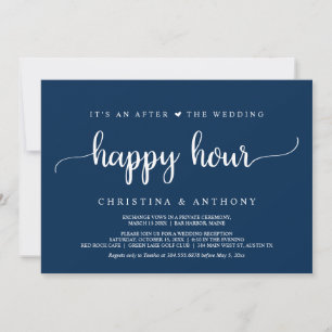 Invitación de Happy Hour después de la boda, Invit