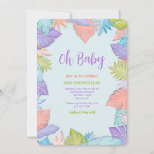 Invitación de Hojas de Verano