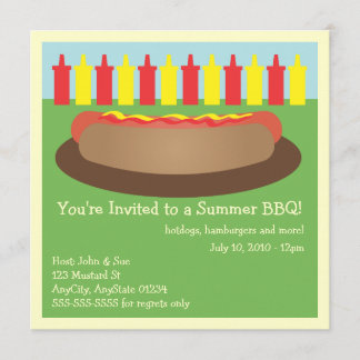Invitación de Hotdog