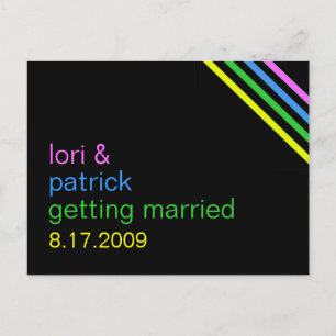 Invitación de Hues para guardar la fecha de la bod