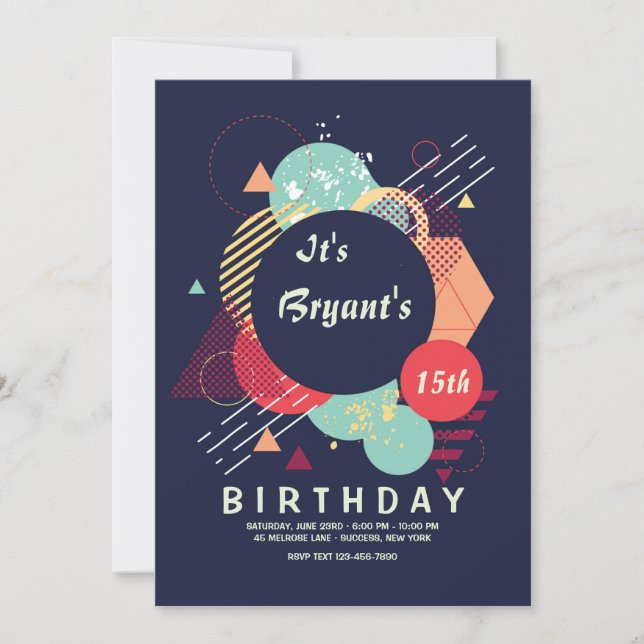 Invitación de impacto (Anverso)