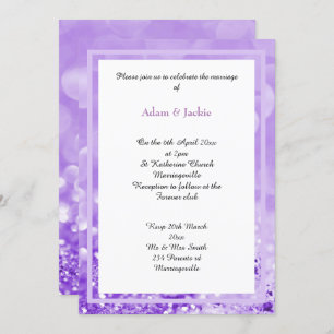 INVITACIÓN DE IMPRESIÓN DE BODA DE LA CAPA BLANCA