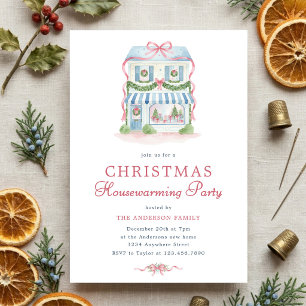 Invitación de inauguración de casa con temática de