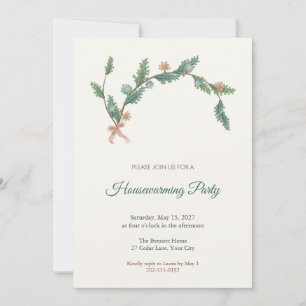 Invitación de inauguración de casa del árbol de la