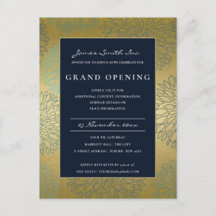 INVITACIÓN DE INAUGURACIÓN DE GRAN FLORAL DE NAVY 
