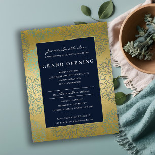 INVITACIÓN DE INAUGURACIÓN DE GRAN FLORAL DE NAVY 