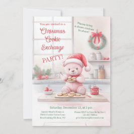 Invitación de intercambio de cookies a Navidades d