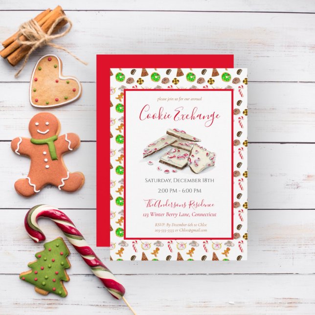 Invitación de Intercambio de Galletas de Navidad c (Subido por el creador)