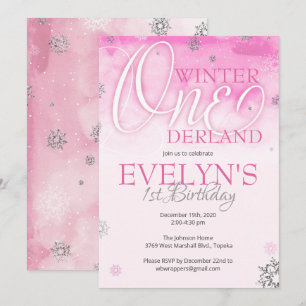 Invitación de invierno a Australia por primer cump