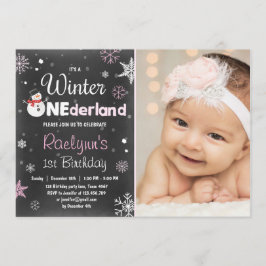 Invitación de invierno al nevado Pink